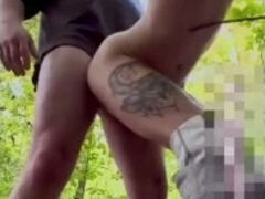 Hiking Turns out to be more of a workout when a random slut sees you and fingers you to come close