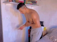 Latina neighbor surprises me paying me with her huge ass