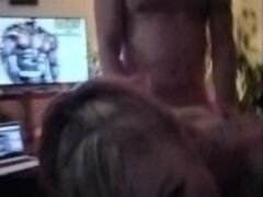 Wife videos herself getting bent over and fucked good