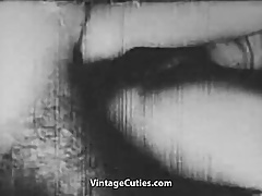 Hairy Pussy Surprise Right at Home (1950s Vintage)