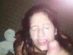 Hotwifey wifey Tiffany receives phat facial cumshot in the motel