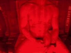 After gym sauna solo session