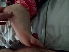 Bound and Gagged Wife Foot Tease