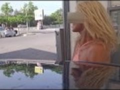 Sexynini83 - Exib Compilation Wash the car and drive NAKED ??”???”???”?