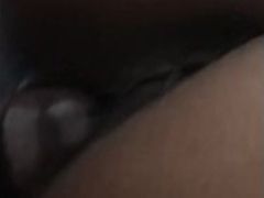 That was so good look at the lips of her pussy chocolate