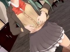 MMD Suzuya blinking to hand $50 be required of 10 for a few moments