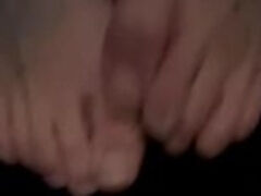 My tattood feet, natural nails