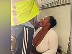 Co-workers screw On Lunch Break