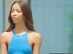 Vamp Lia Has big black cock 3some With Coworkers