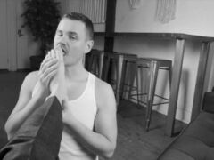 Hot twink jerks off in front of his boss. SUB/DOM PLAY. Voyeurism. Cum & Moan Erotica  Gay/Bi/Pan