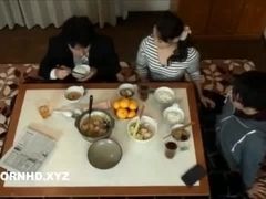 Japanese nourisher fucks daughter unworthy of meals