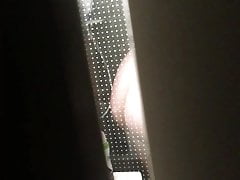 My wifey under the douche