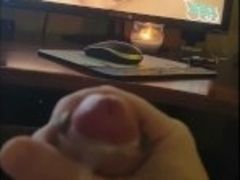 Cuck Jerks Off Watching Video of Wife Getting Facefucked!