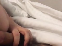 Rubbing my dick on my wifes boobs