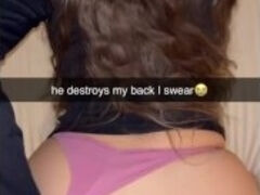 18 years old tutor getting used by dicks Snapchat compilation