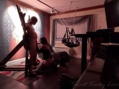 Sexcation Sextape at sex Hotel!St. Andrews Cross,Married Couple!