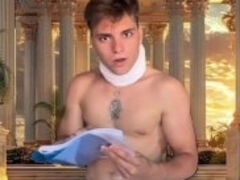 Submissive Blonde Bottom Used in Bisexual Threesome