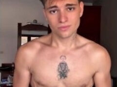 Obedient Twink Worships Bisexual Daddy’s Cock