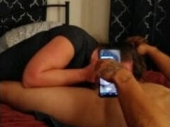 Slutty Secretary Gagging and Deepthroats On Latino Cock, Then She Gets Fucked Doggystyle (Part 3)