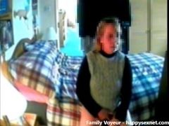 My insane mummy milking to my porn. Covert web cam