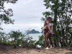 Outdoor with sexy lady
