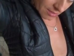 MilfyCalla face fucking, doggystyle and Cumming over my Black DownJacket linner 170